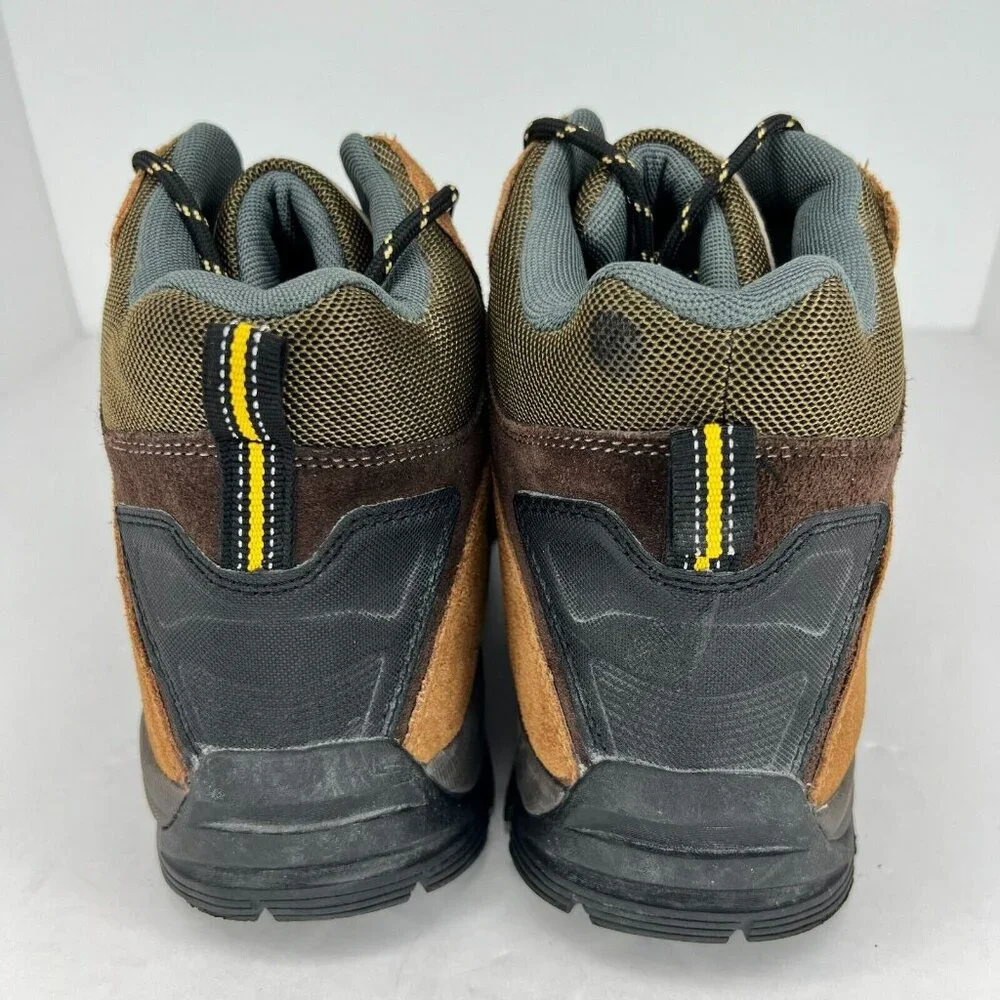 Work Master Mens DEV-7 Multicolor Mid Round Toe Lace Up Size 10.5M Hiking Boots